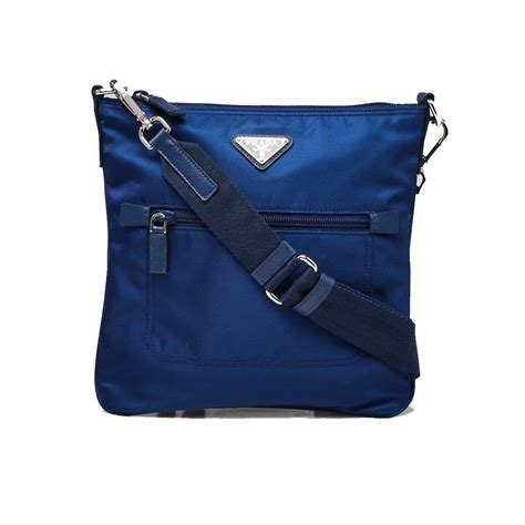 nylon prada bag blue|prada cross body bag nylon.